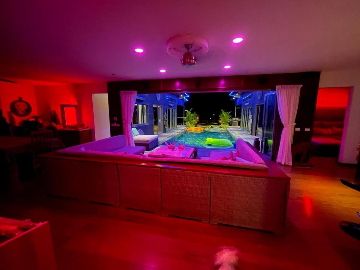 Stunning Villa With Ocean Views And Free Car Lamai Beach  Exteriör bild