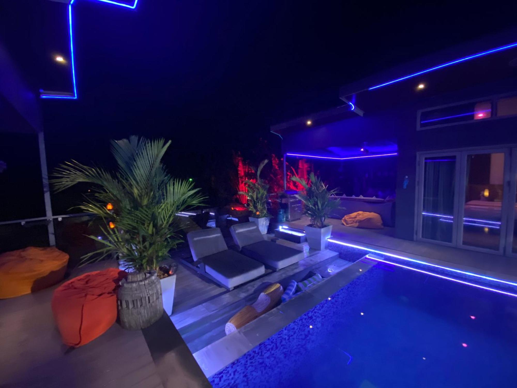 Stunning Villa With Ocean Views And Free Car Lamai Beach  Exteriör bild