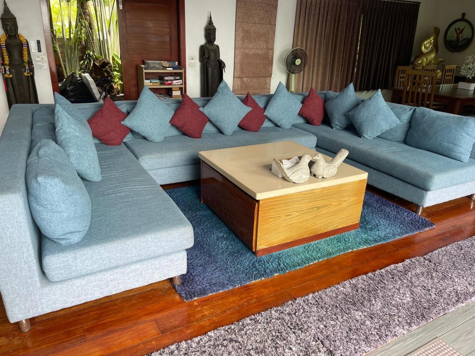 Stunning Villa With Ocean Views And Free Car Lamai Beach  Exteriör bild