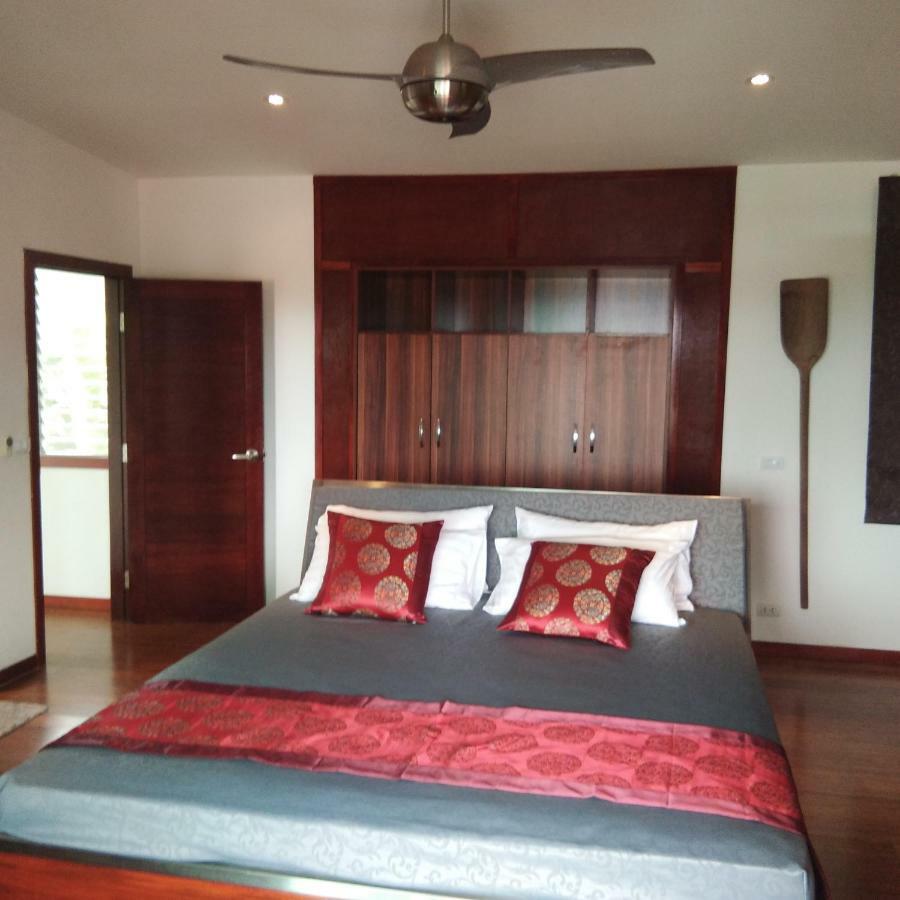 Stunning Villa With Ocean Views And Free Car Lamai Beach  Exteriör bild