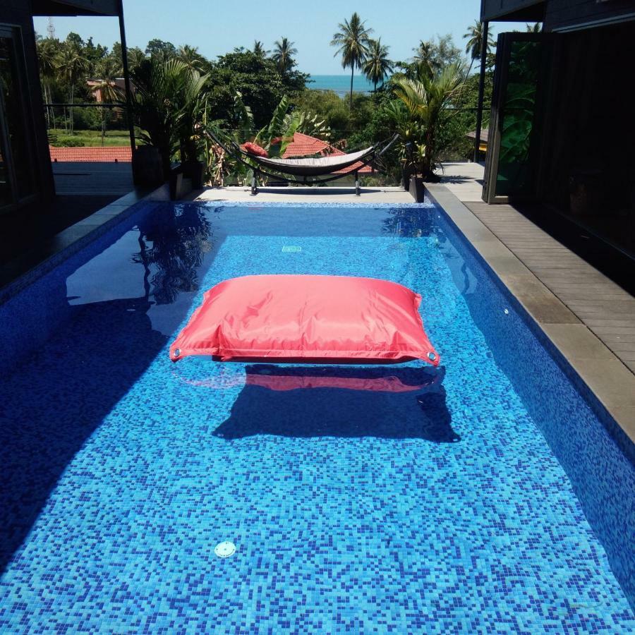 Stunning Villa With Ocean Views And Free Car Lamai Beach  Exteriör bild