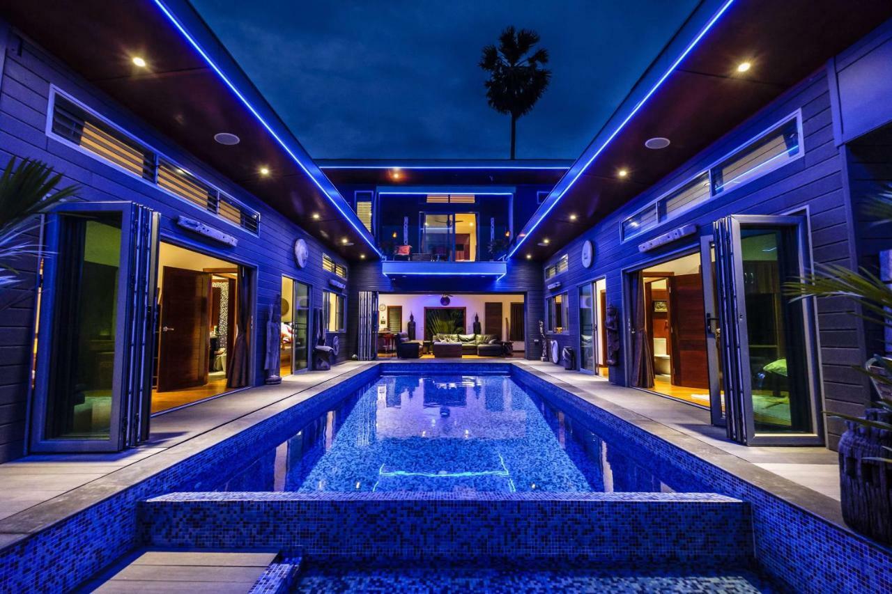 Stunning Villa With Ocean Views And Free Car Lamai Beach  Exteriör bild