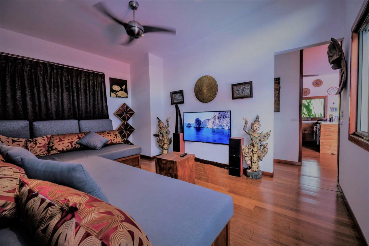 Stunning Villa With Ocean Views And Free Car Lamai Beach  Exteriör bild