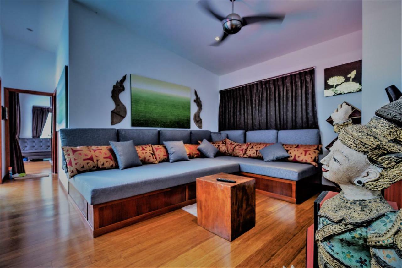 Stunning Villa With Ocean Views And Free Car Lamai Beach  Exteriör bild
