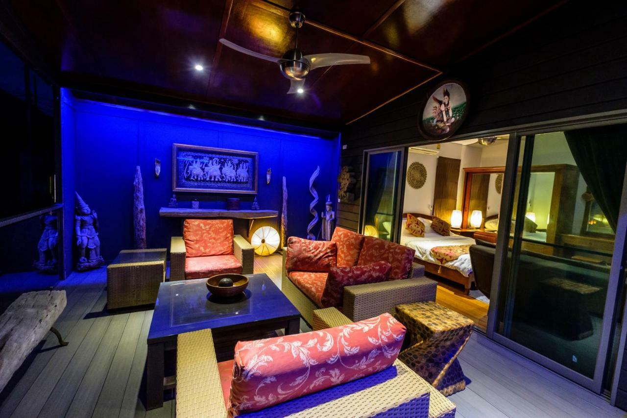 Stunning Villa With Ocean Views And Free Car Lamai Beach  Exteriör bild